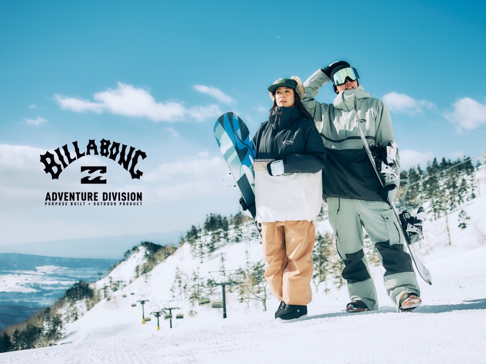 BILLABONG推出全新A/DIV SNOW滑雪系列 以浪的精神探索雪地自由