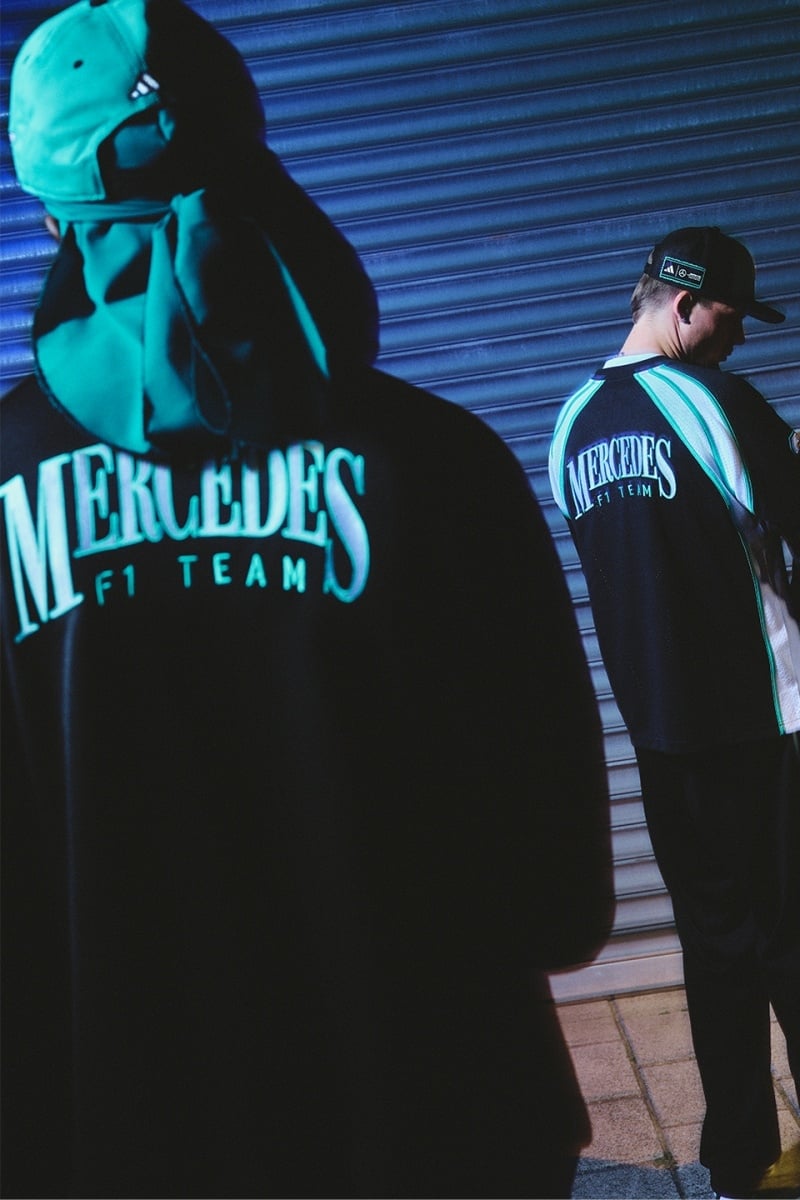 adidas 攜手賓士 F1車隊發表拉斯維加斯大獎賽系列!致敬千禧年風格再掀 Racecore 賽車穿搭熱潮!