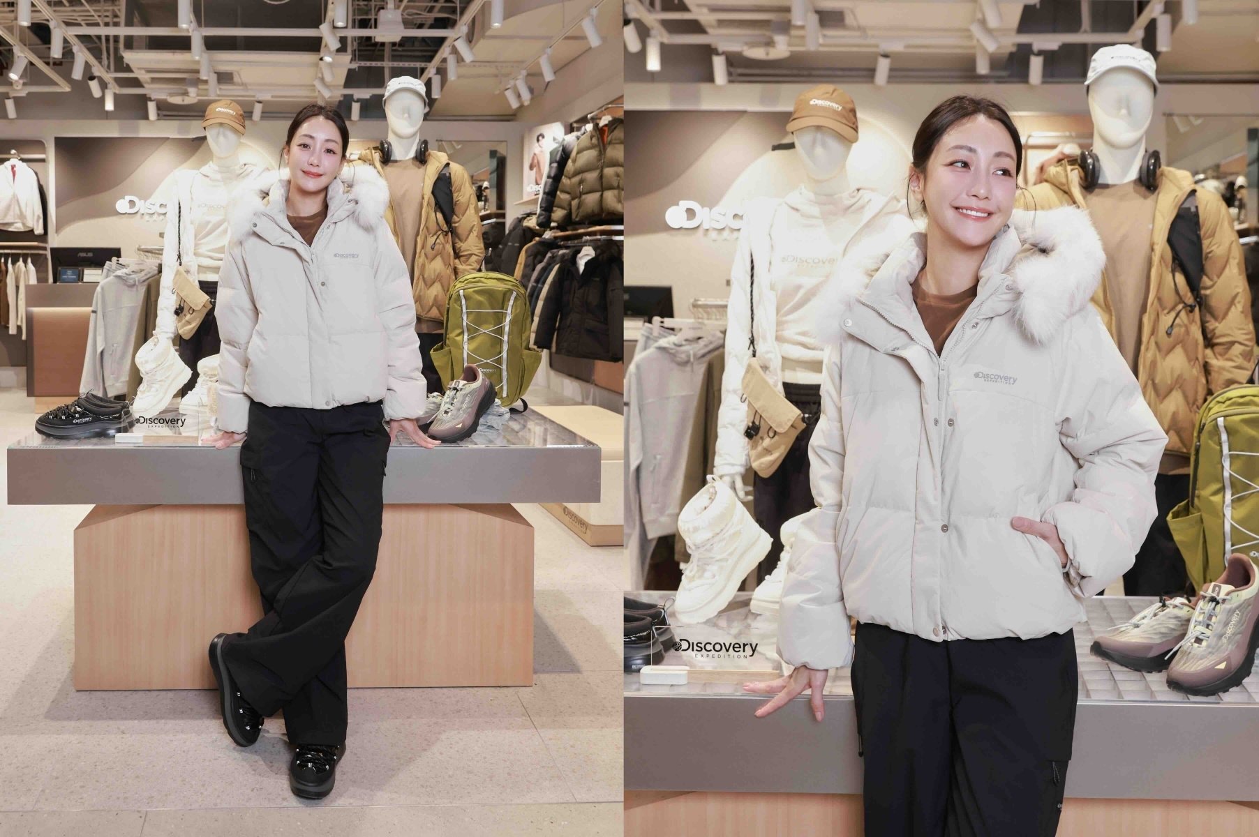 韓國機能品牌 Discovery Expedition 進駐台中!謝欣穎親自到場示範 2025 全新秋冬系列