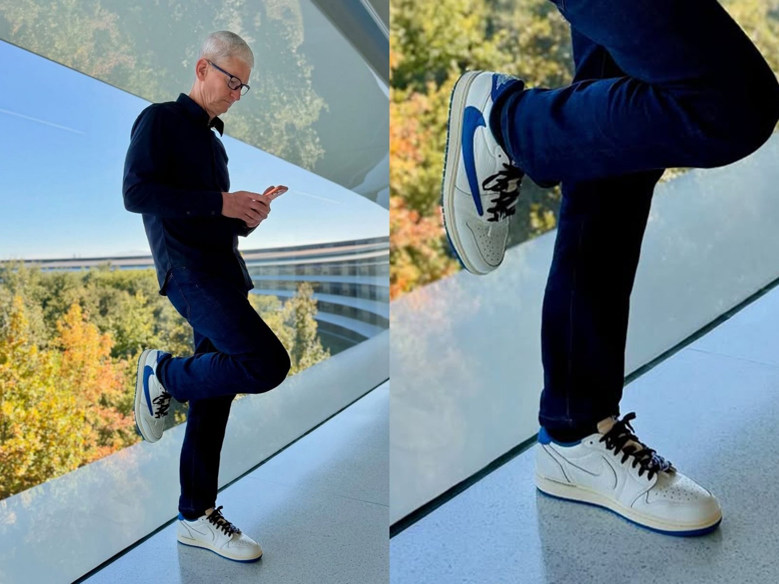 蘋果 Tim Cook 穿上 Cactus Jack × Fragment × AJ1？最潮執行長讓科技圈與潮流圈一起炸鍋
