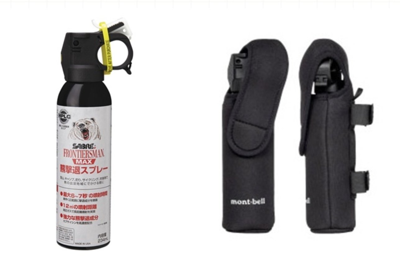 日本 montbell 推出「防熊噴霧」:租借方式、費用、怎麼使用⋯一次看!