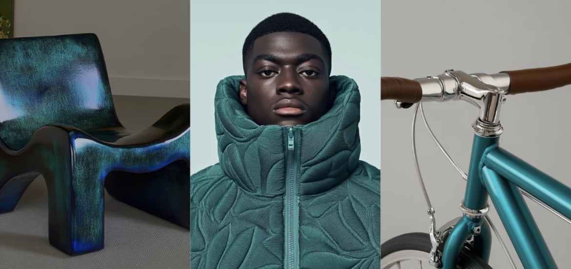 2026 年度代表色揭曉!海莉⋯時尚名人搶先示範「變革藍綠色」穿搭!