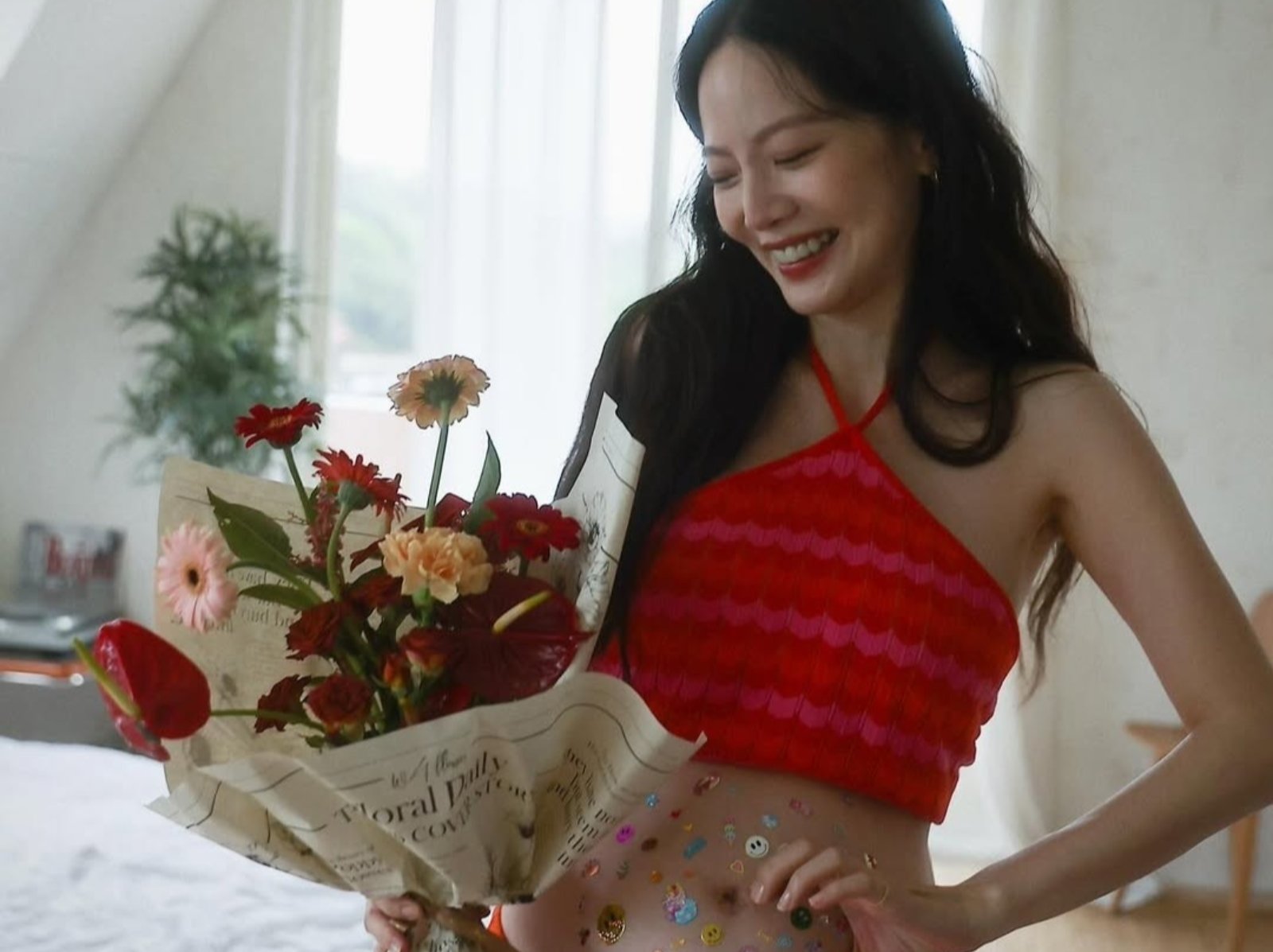 曾之喬 37 歲生日曬孕肚美照！親曝最期待和兒子一起做這件事！