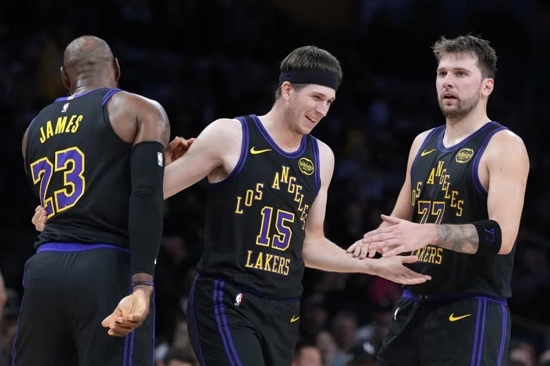 NBA／Austin Reaves 想跟 Luka Doncic 裝熟，後者反虧「我才不想跟你當朋友！」