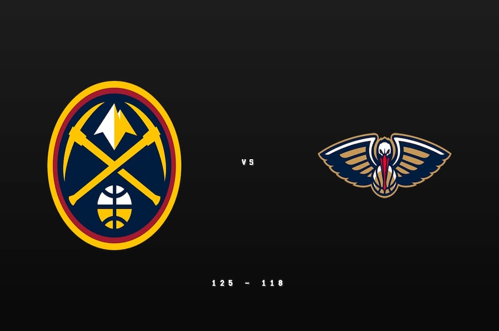 [2025/11/20 金塊 @ 鵜鶘] 約基奇大三元領軍 金塊客場力克鵜鶘