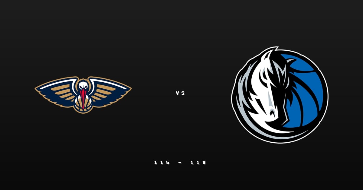 [2025/11/22 鵜鶘 @ 獨行俠] Flagg狂砍29分領軍 獨行俠主場險勝鵜鶘3分