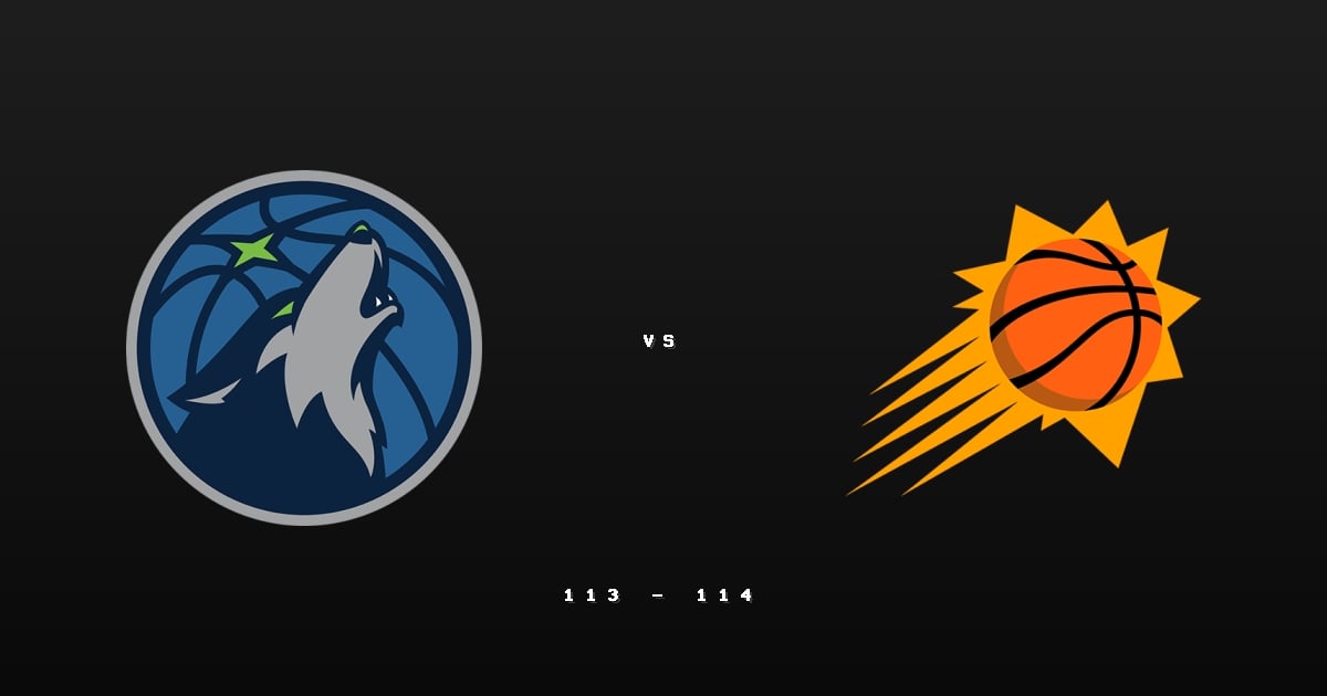 [2025/11/22 灰狼 @ 太陽] Edwards狂砍41分仍不敵 太陽主場驚險1分險勝灰狼