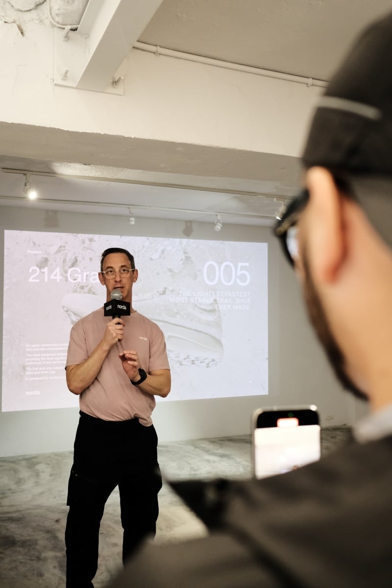 頂級越野跑鞋 Norda 創辦人首度訪台！旗艦 001A中底迎來 Arnitel ® TPEE 革命性升級！