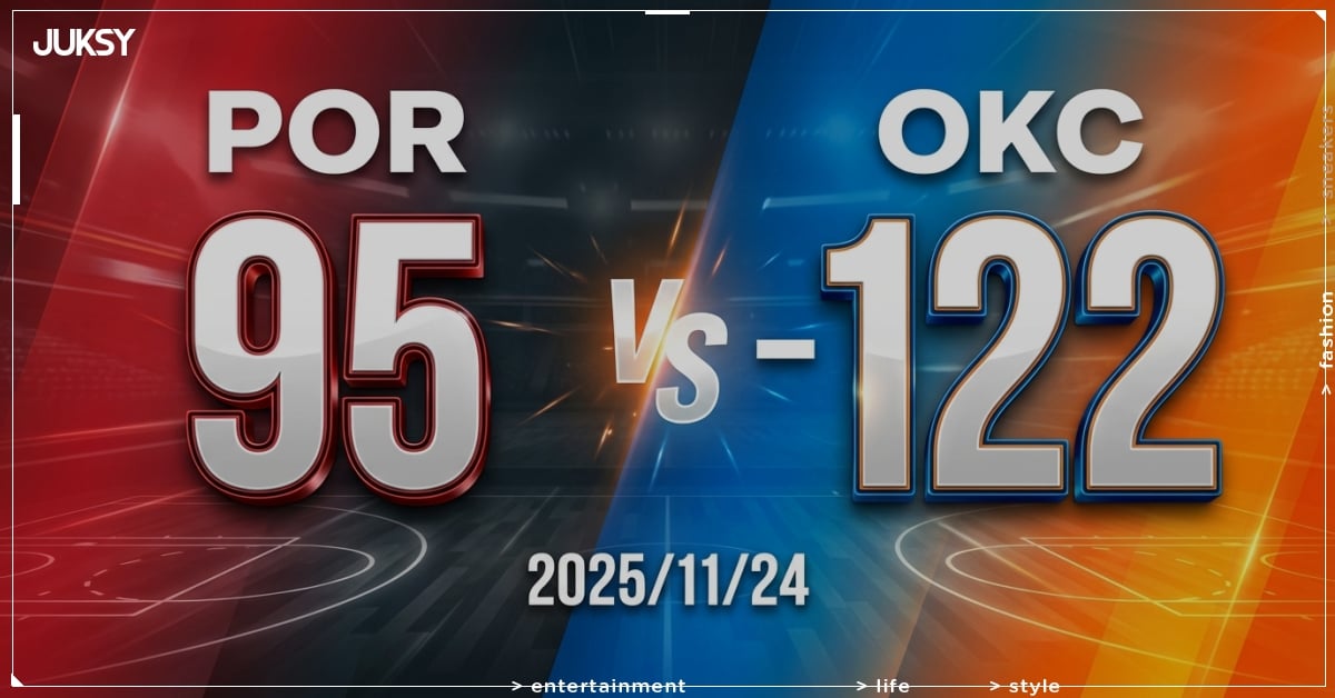 [2025/11/24 拓荒者 @ 雷霆] SGA狂砍37分率隊大勝 雷霆主場完勝拓荒者27分