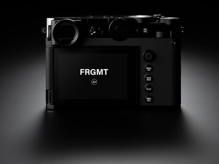 當藤原浩遇上 Fujifilm 頂規相機!GFX100RF Fragment 特別版呈現黑色極致美學