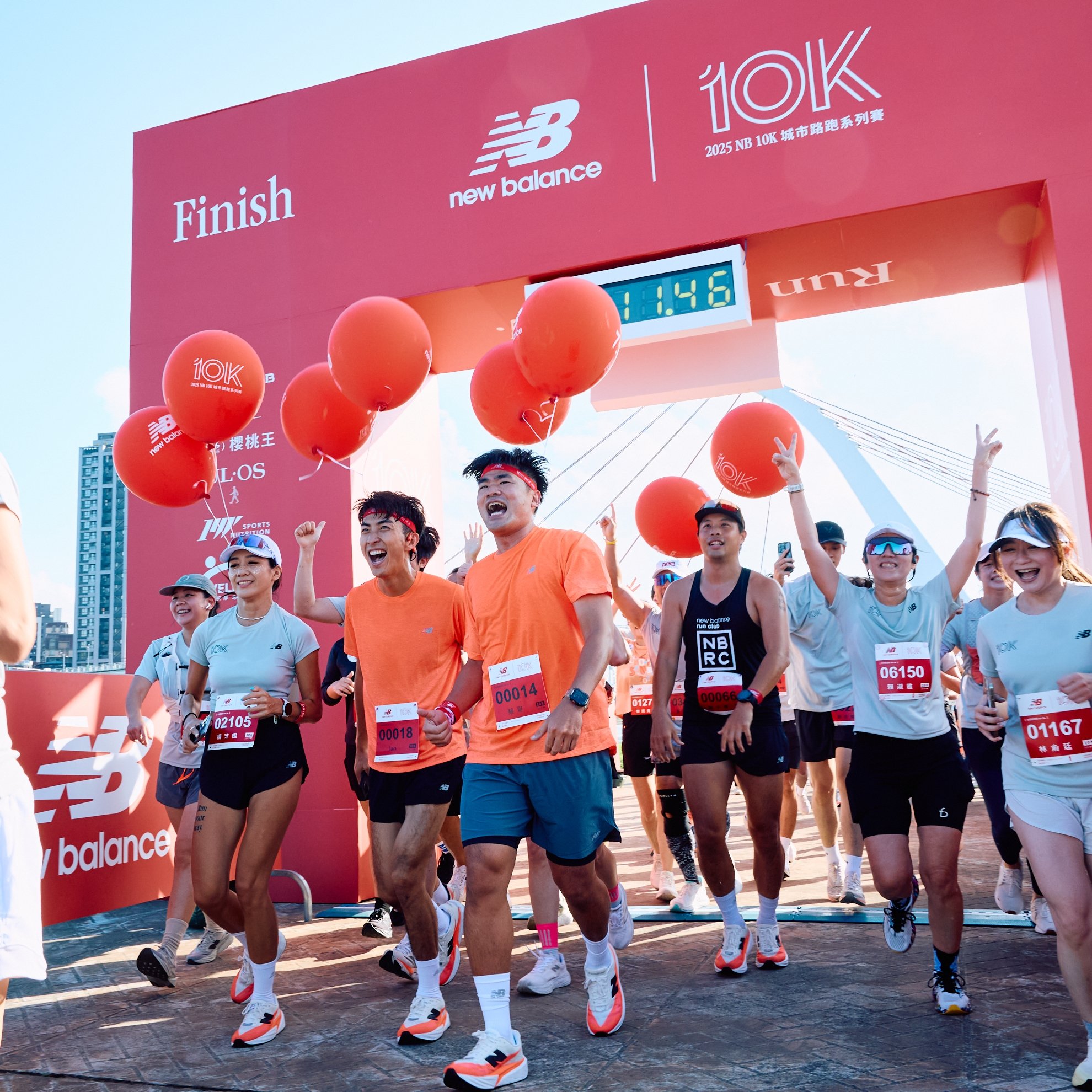 2025 New Balance 10K 城市路跑系列賽盛大開跑！温貞菱、盧廣仲攜手眾多百萬創作者齊聚現身！