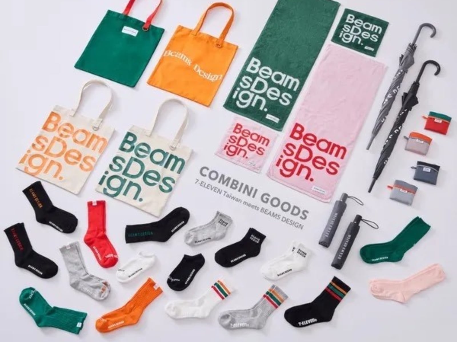 7-11 × BEAMS 推出台灣限定聯名！開賣時間、品項、售價⋯一次看！