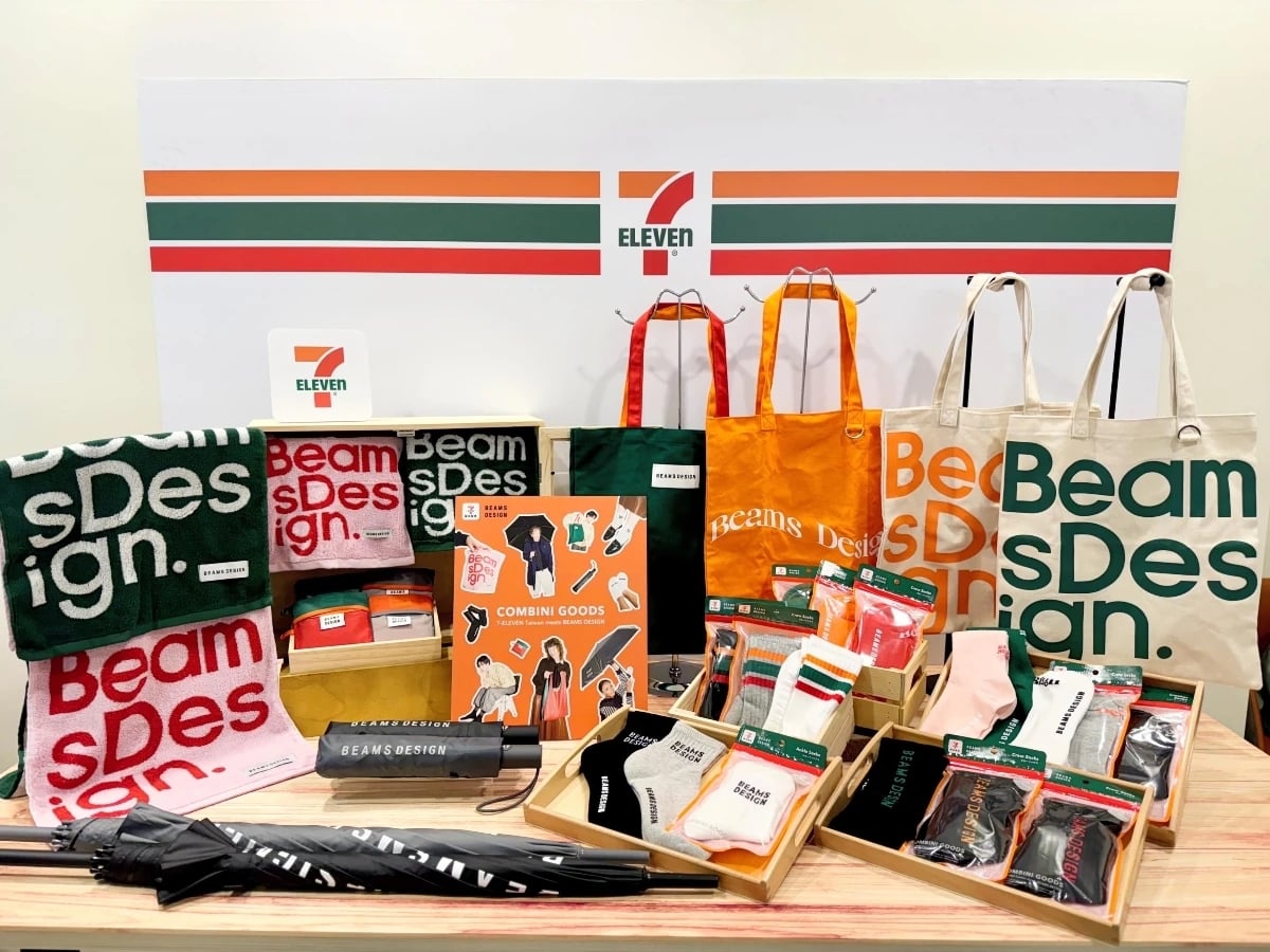 7-11 × BEAMS 推出台灣限定聯名！開賣時間、品項、售價⋯一次看！