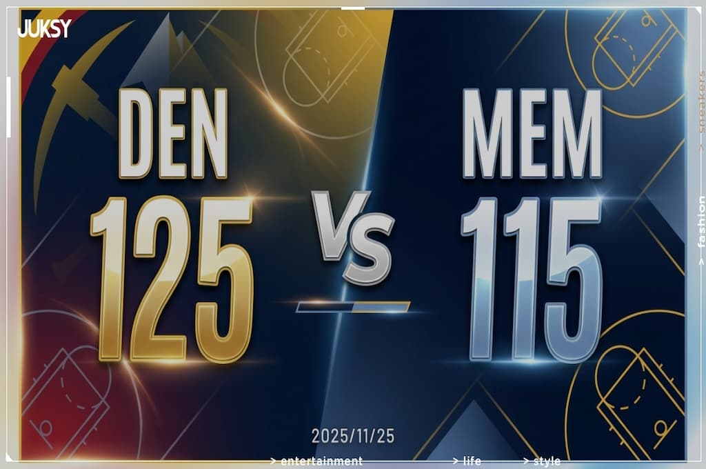 [2025/11/25 金塊 @ 灰熊] Murray轟29分率隊客場奪勝 金塊三分火力壓制灰熊