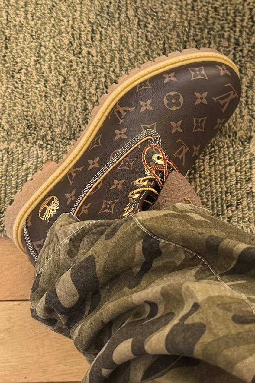 Louis Vuitton x Timberland 全新聯名靴正式曝光！全球「限量 50 雙」要價台幣 250 萬！