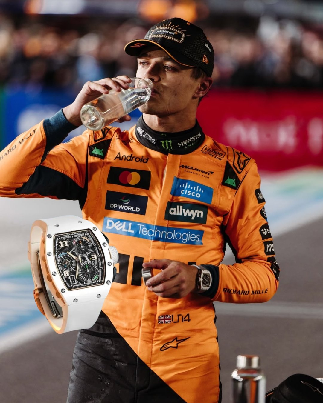 F1 拉斯維加斯站腕錶總整理！Jay-Z、Travis Scott、Max Verstappen 到 Lando Norris 名錶全收錄
