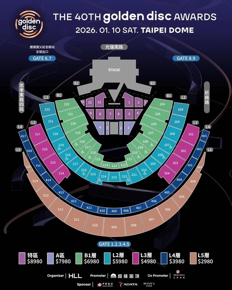 2026 韓國金唱片 Jennie 確定出席！時間地點、演出陣容、入圍名單⋯完整資訊一次看！