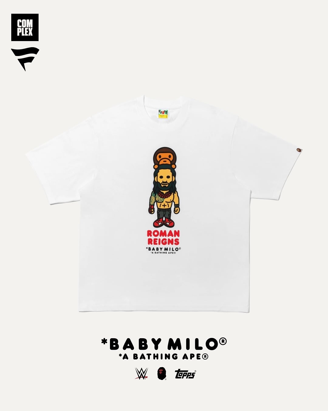 IShowSpeed 率先穿上!WWE 攜手 BAPE、TOPPS 帶來三方聯名,將 32 位摔角明星融入服飾與卡牌!