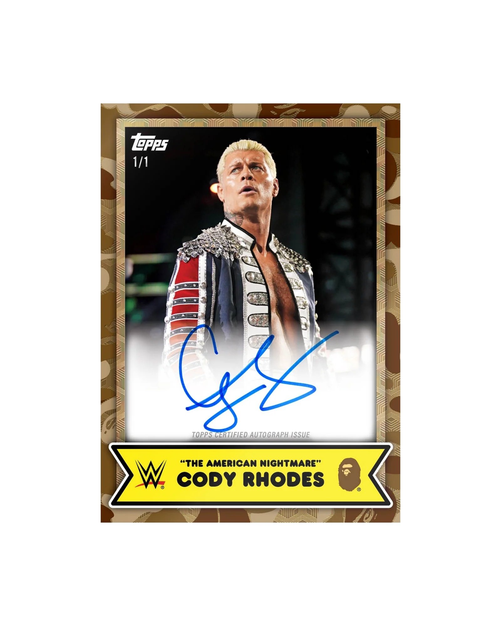 IShowSpeed 率先穿上!WWE 攜手 BAPE、TOPPS 帶來三方聯名,將 32 位摔角明星融入服飾與卡牌!