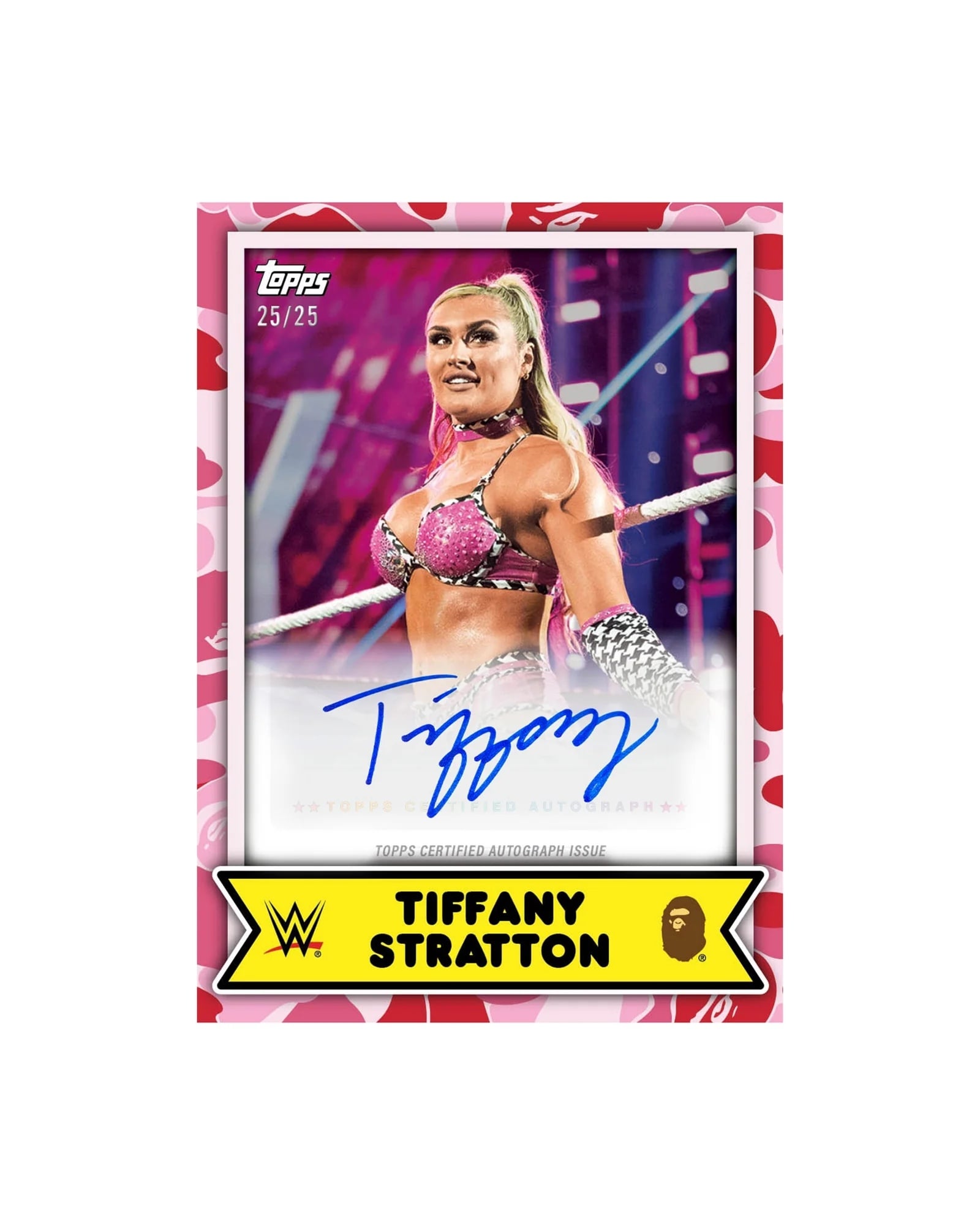 IShowSpeed 率先穿上!WWE 攜手 BAPE、TOPPS 帶來三方聯名,將 32 位摔角明星融入服飾與卡牌!