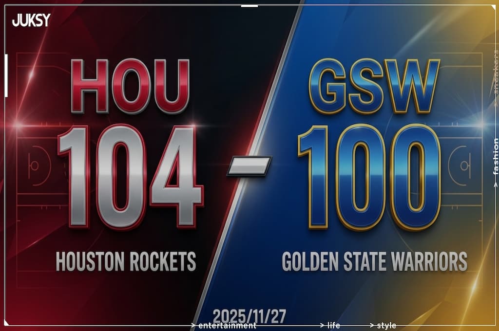 [2025/11/27 火箭 @ 勇士] Sheppard狂砍31分 火箭客場力克勇士奪勝