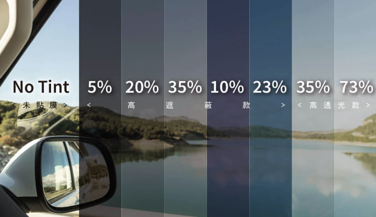 隔熱紙透光率 115 年新規上路!選錯透光率將開罰更影響行車安全!
