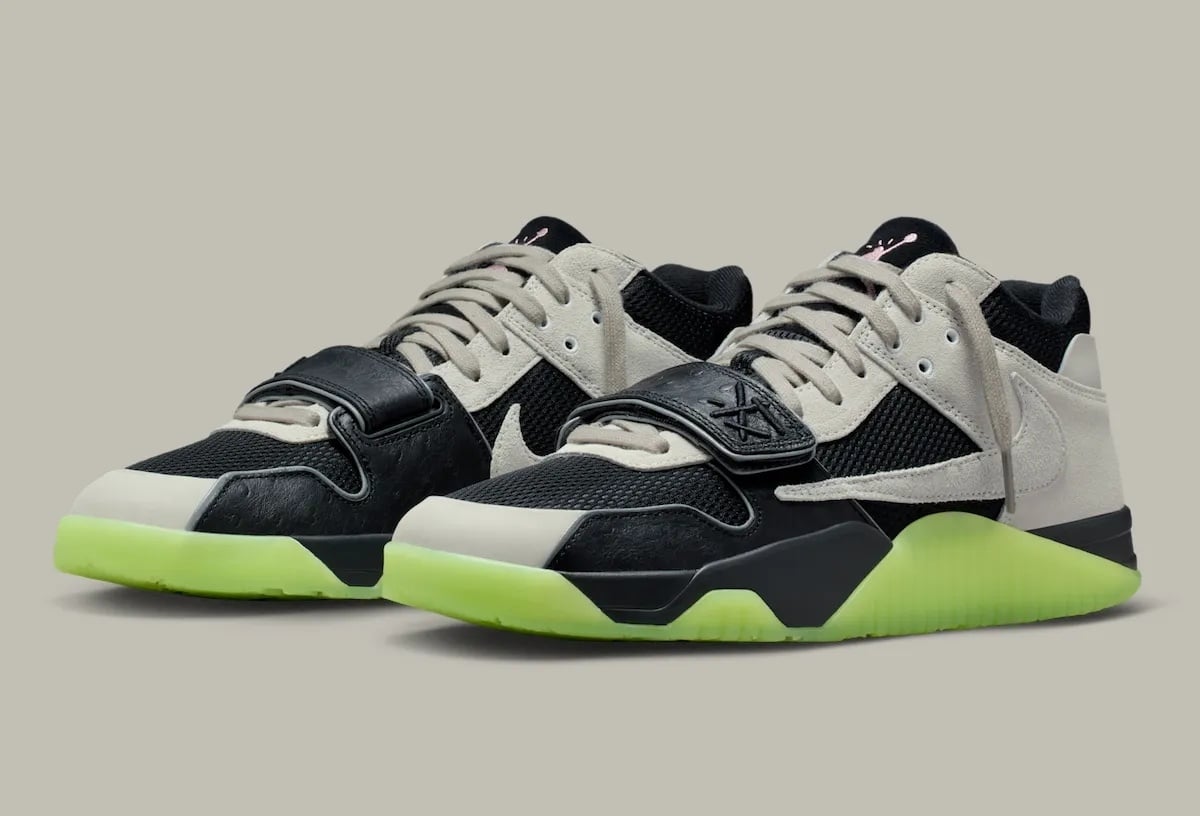 Chase B x Travis Scott x Jordan Jumpman Jack 倒勾球鞋發售情報公開！夜光鞋底置入帥度拉滿！