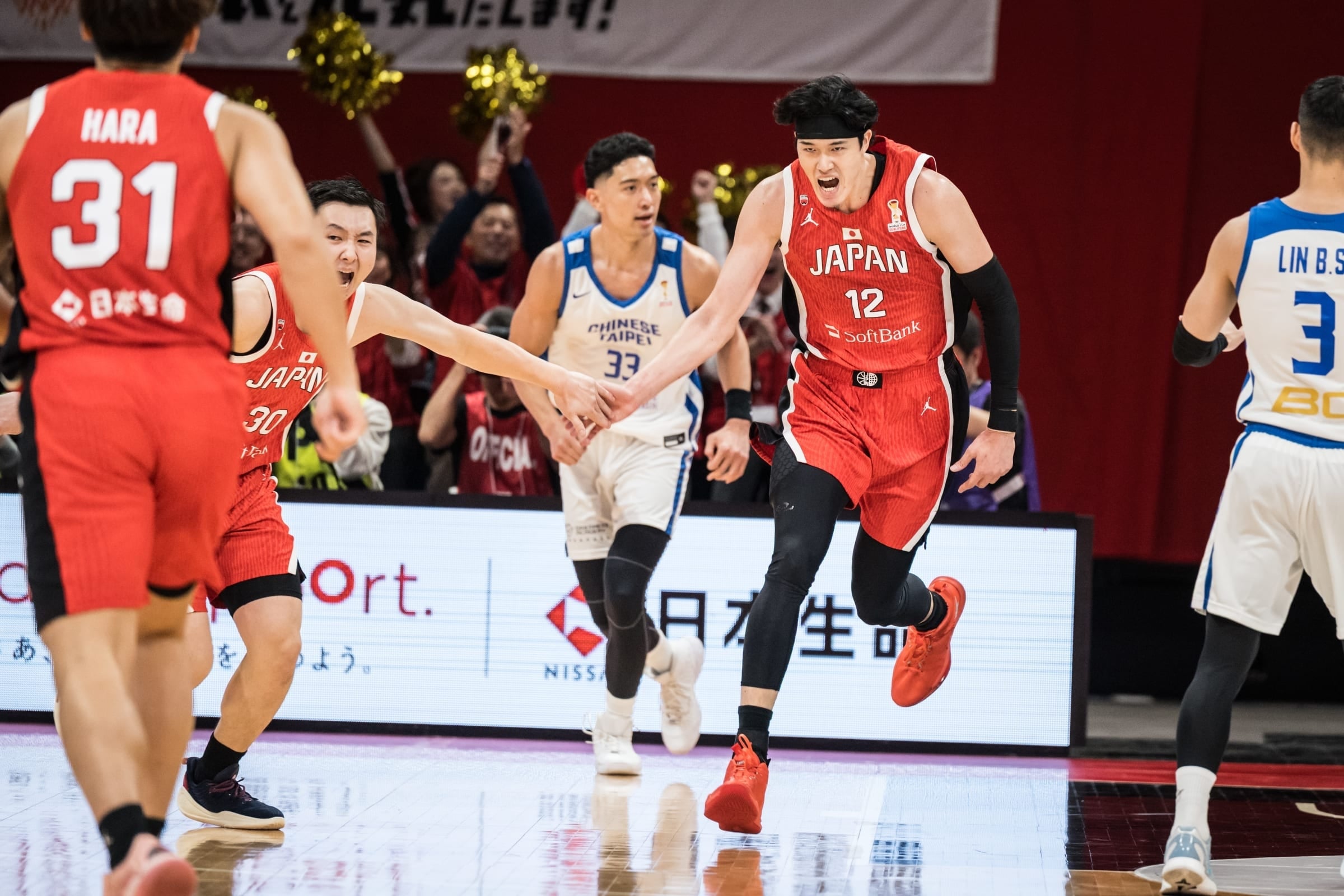 FIBA 世界盃資格賽/中華隊 26 分差不敵日本!渡邊雄太得到 20 分!