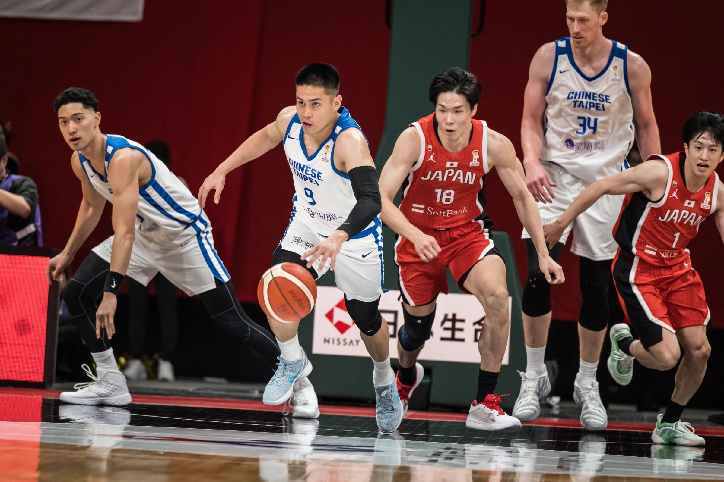FIBA 世界盃資格賽/中華隊 26 分差不敵日本!渡邊雄太得到 20 分!