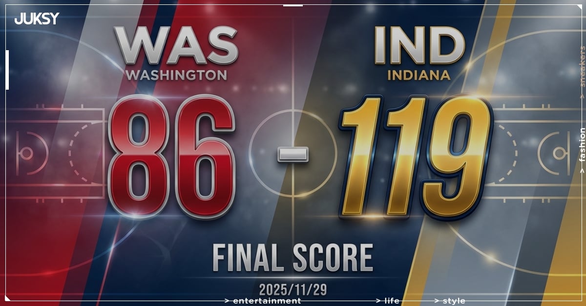 [2025/11/29 巫師 @ 溜馬] Siakam雙十率隊大勝 溜馬主場33分血洗巫師