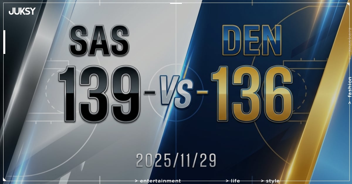 [2025/11/29 馬刺 @ 金塊] Vassell狂砍35分 馬刺客場險勝金塊奪三分勝利