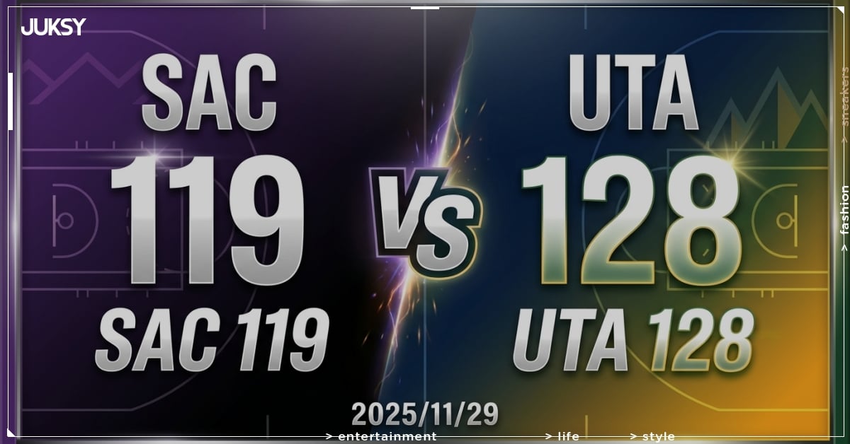 [2025/11/29 國王 @ 爵士] George狂砍31分、Markkanen轟28分 爵士主場9分力克國王