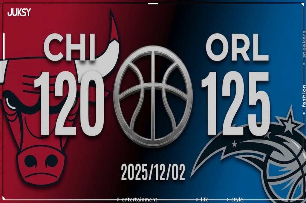 [2025/12/02 公牛 @ 魔術] Bane轟37分領軍 魔術主場5分險勝公牛