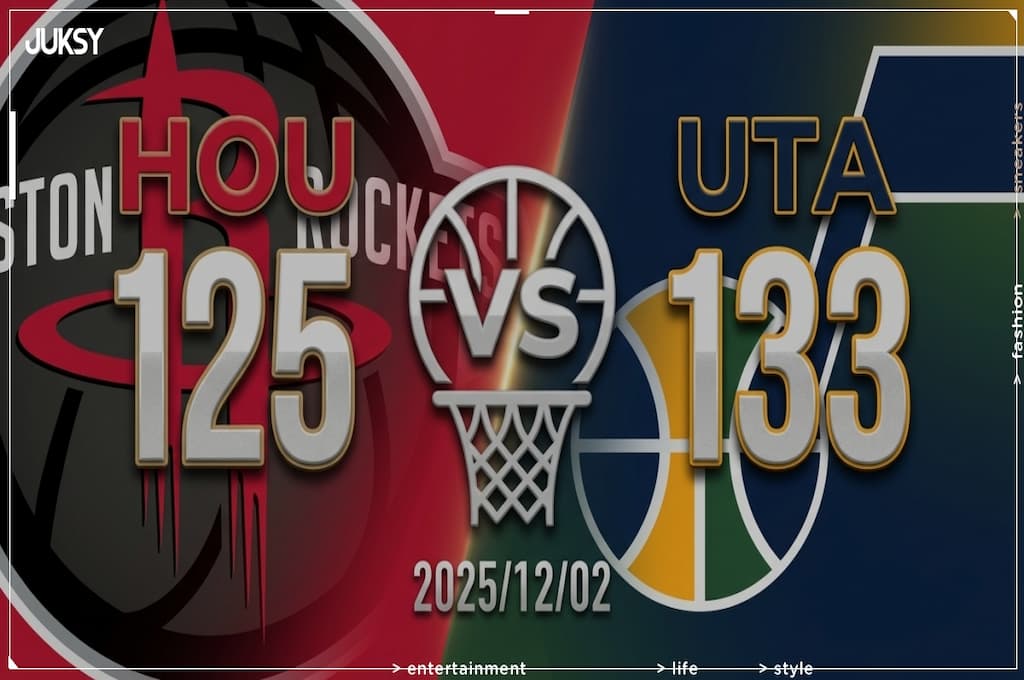 [2025/12/02 火箭 @ 爵士] Markkanen轟29分George攻28分 爵士主場力克火箭奪勝