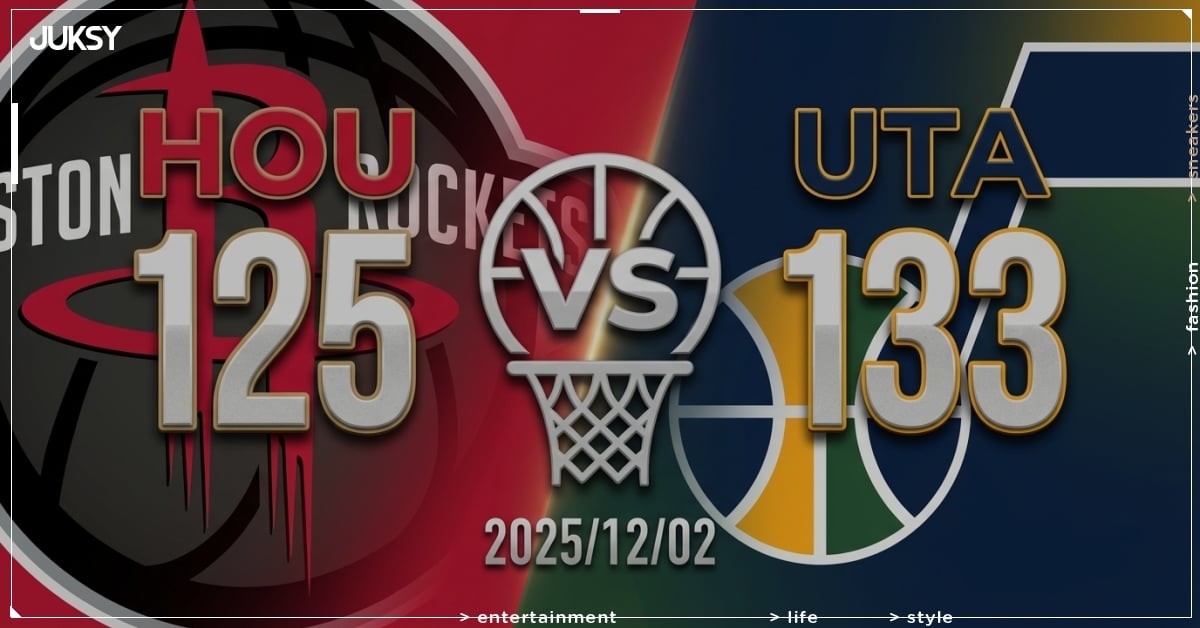 [2025/12/02 火箭 @ 爵士] Markkanen轟29分George攻28分 爵士主場力克火箭奪勝