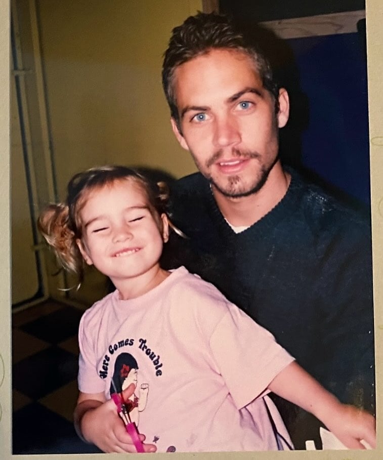 保羅沃克 Paul Walker 逝世 12 週年！女兒梅朵曬童年照悼念：「永遠愛你！」