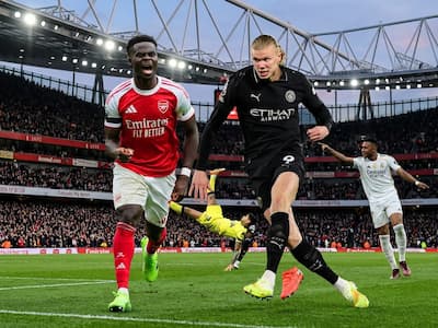 艾寧夏蘭特111場破百球創紀錄 曼城5:4險勝富咸驚險連勝