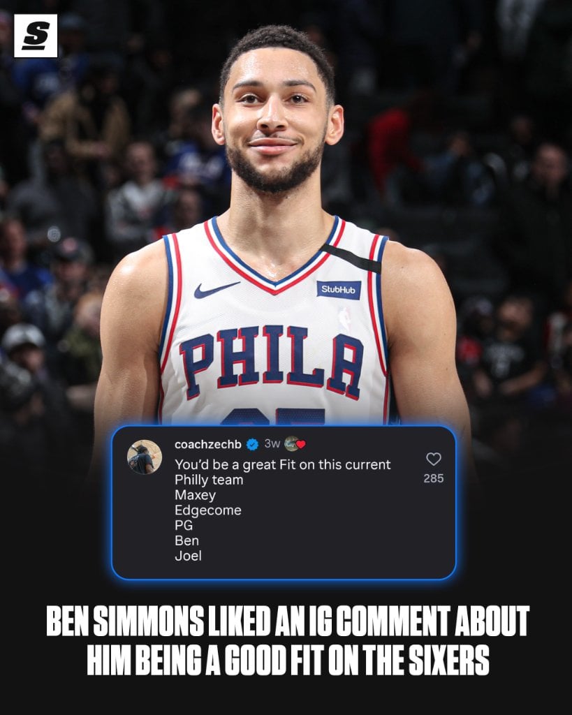 NBA/Ben Simmons 驚爆想回 76 人!喊話老東家:免費也能打!