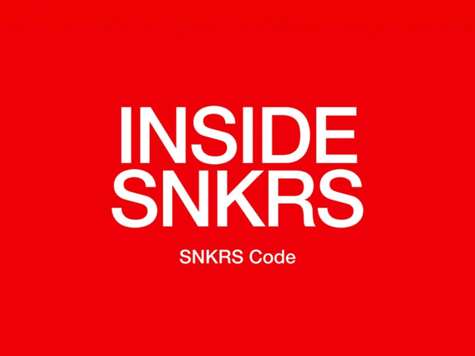 Nike 推出 SNKRS Code 密碼解鎖機制！限量球鞋化身互動尋寶遊戲