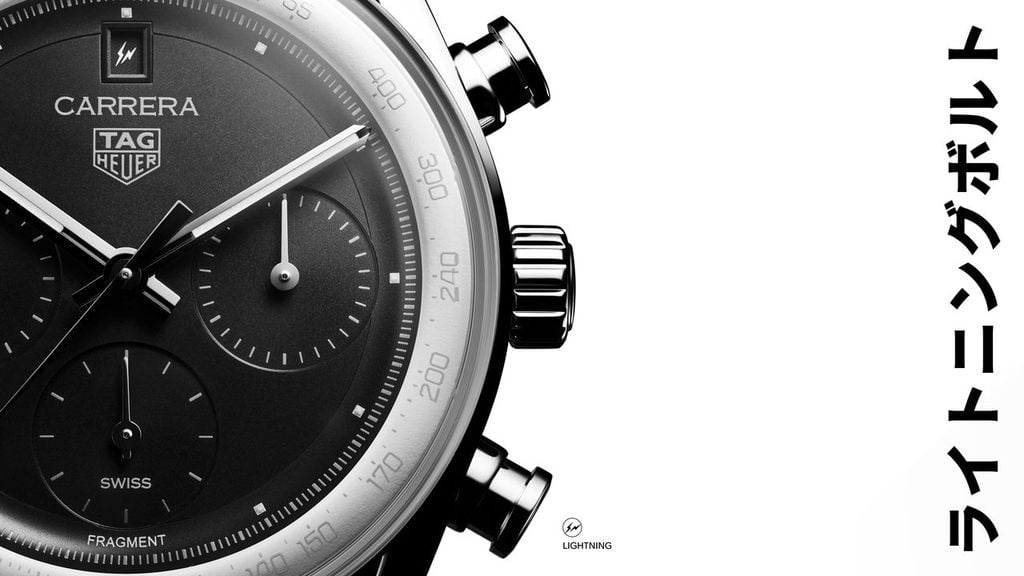 TAG Heuer Carrera × Fragment 聯名限量計時腕錶：前衛設計全面進化