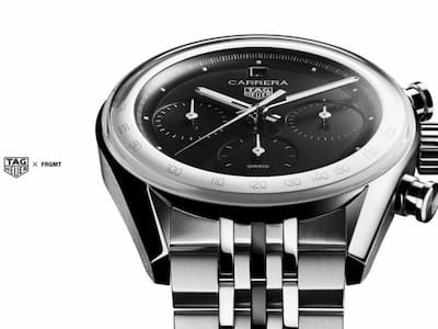 TAG Heuer Carrera × Fragment 聯名限量計時腕錶：前衛設計全面進化