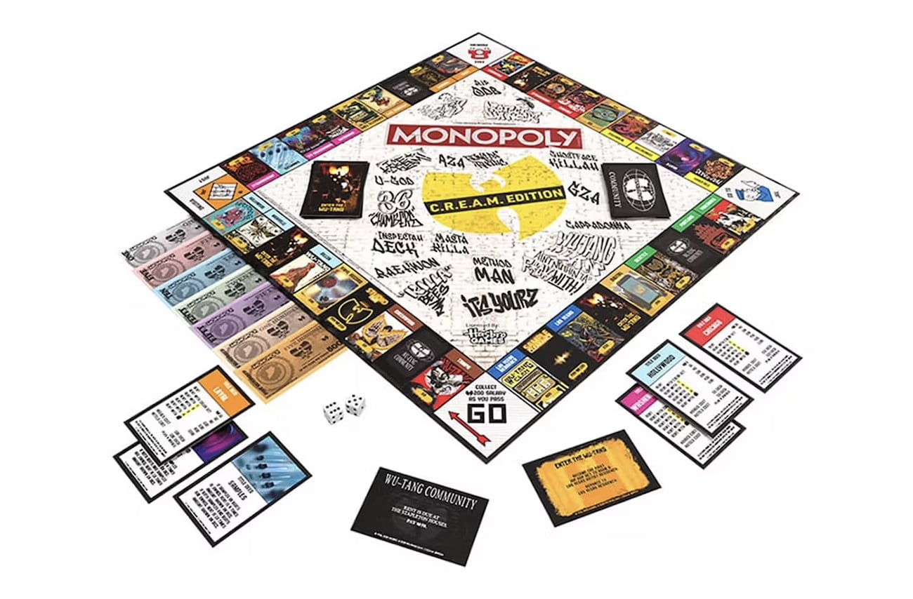 經典桌遊《大富翁》推出「武當幫 Wu‑Tang Clan」聯名版本！特色棋子、專屬棋盤⋯一次看！