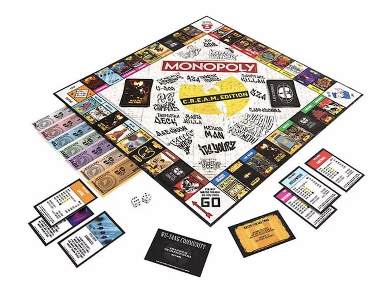 經典桌遊《大富翁》推出「武當幫 Wu‑Tang Clan」聯名版本!特色棋子、專屬棋盤⋯一次看!