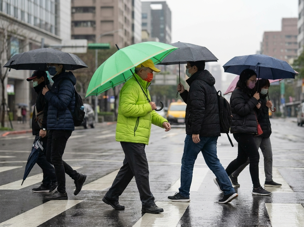 低溫14度急凍來襲！中部恐比北部更冷 週末回暖下週一再變天