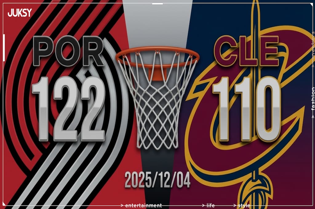 [2025/12/04 拓荒者 @ 騎士] Avdija轟27分領軍 拓荒者客場12分擊敗騎士