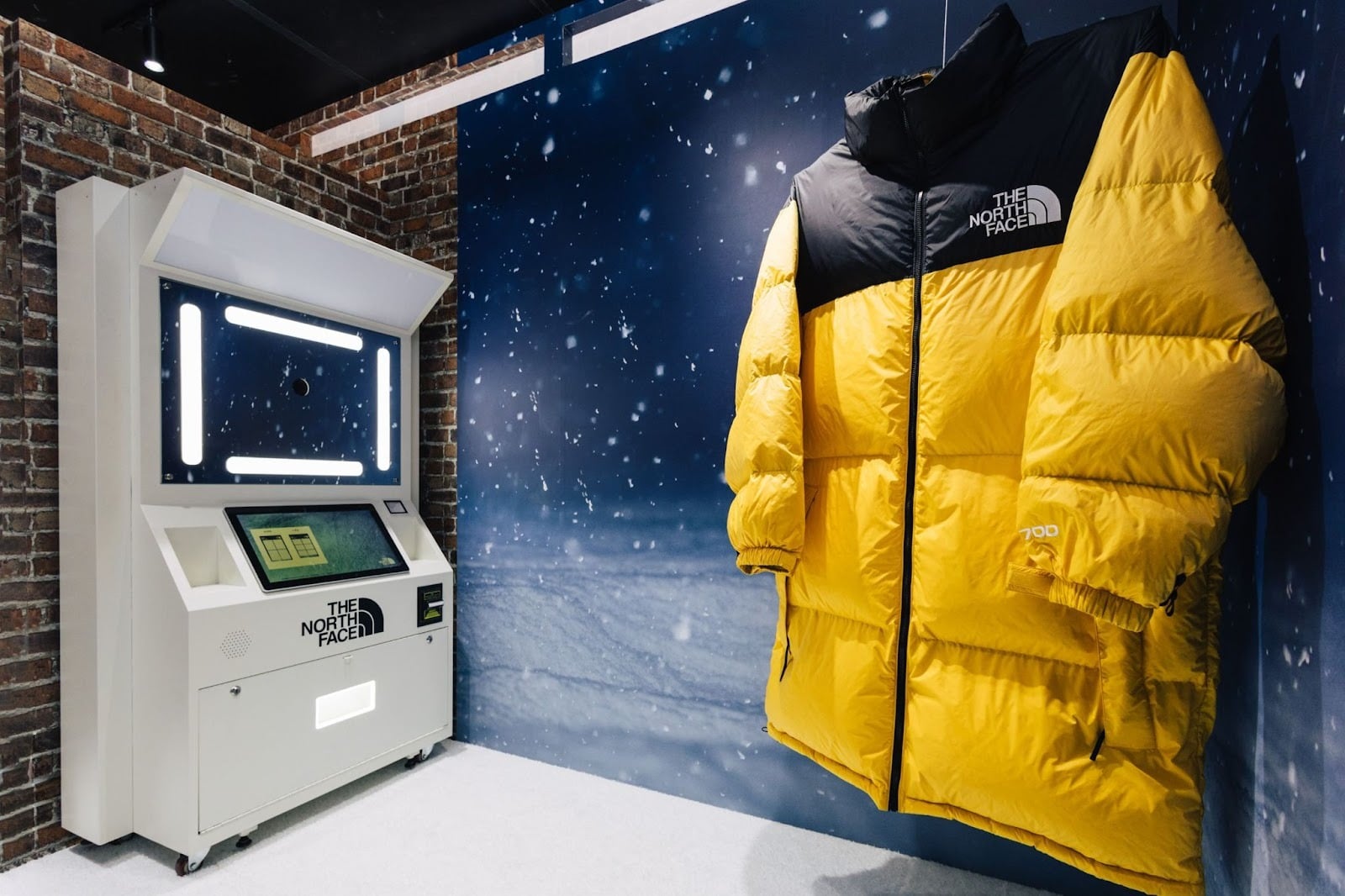 The North Face 北面鵝絨寫真館 限時登陸台中新光三越