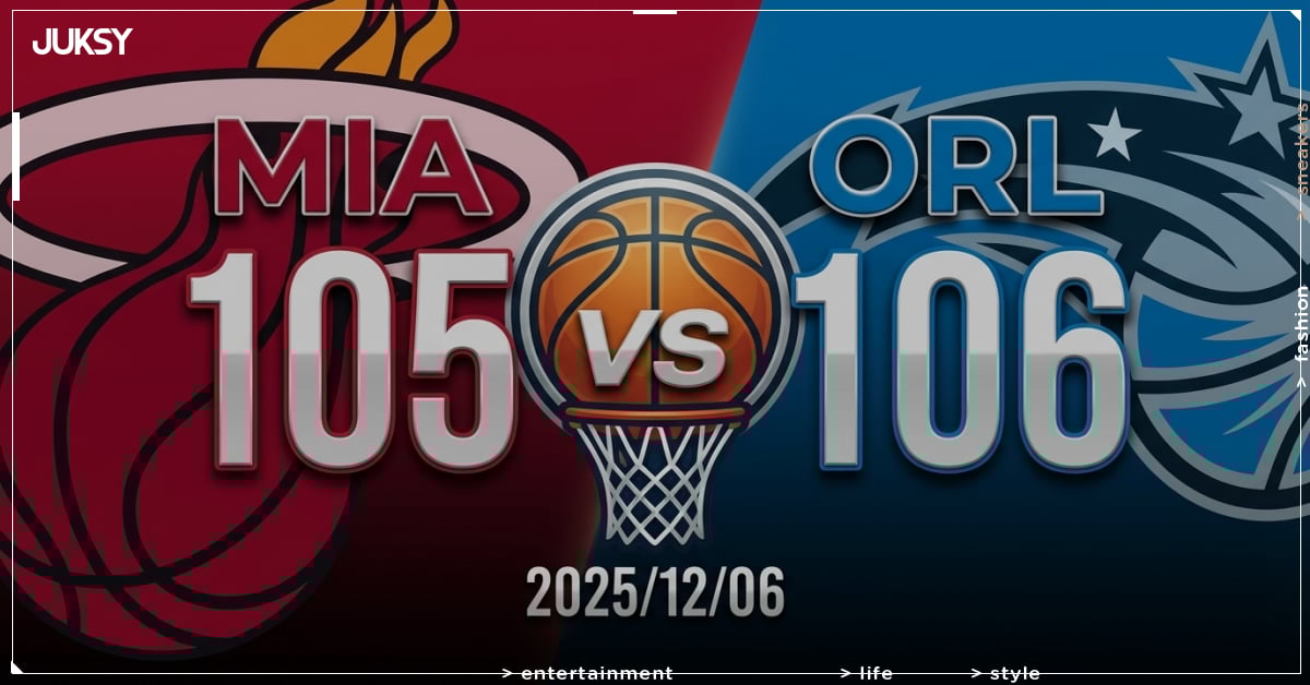 [2025/12/06 熱火 @ 魔術] Wagner狂砍32分 魔術主場1分險勝熱火