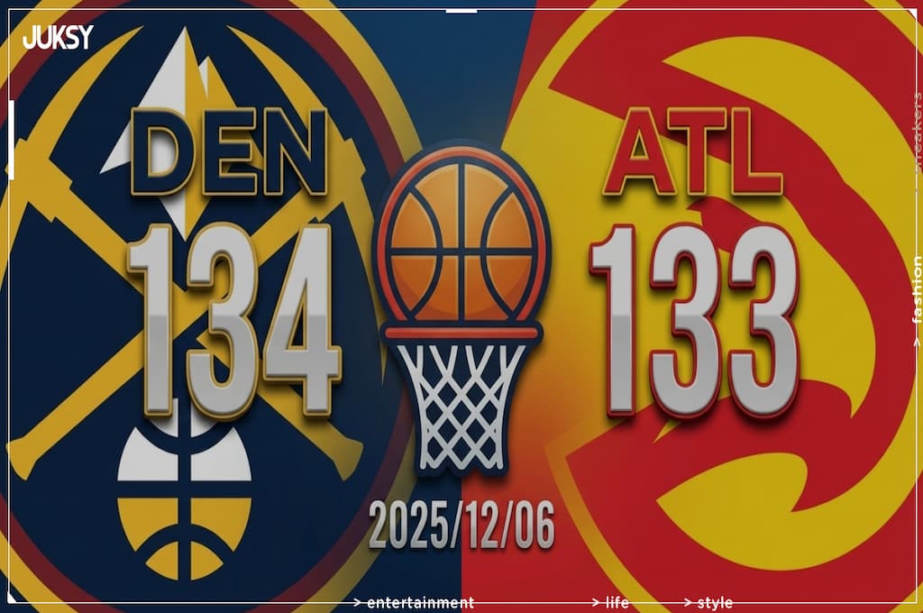 [2025/12/06 金塊 @ 老鷹] Jokić轟40分Murray送12助攻 金塊客場險勝老鷹1分