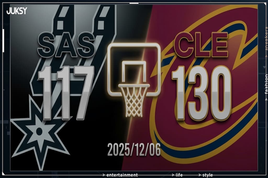 [2025/12/06 馬刺 @ 騎士] Mitchell攻下28分率隊 騎士主場火力全開痛宰馬刺