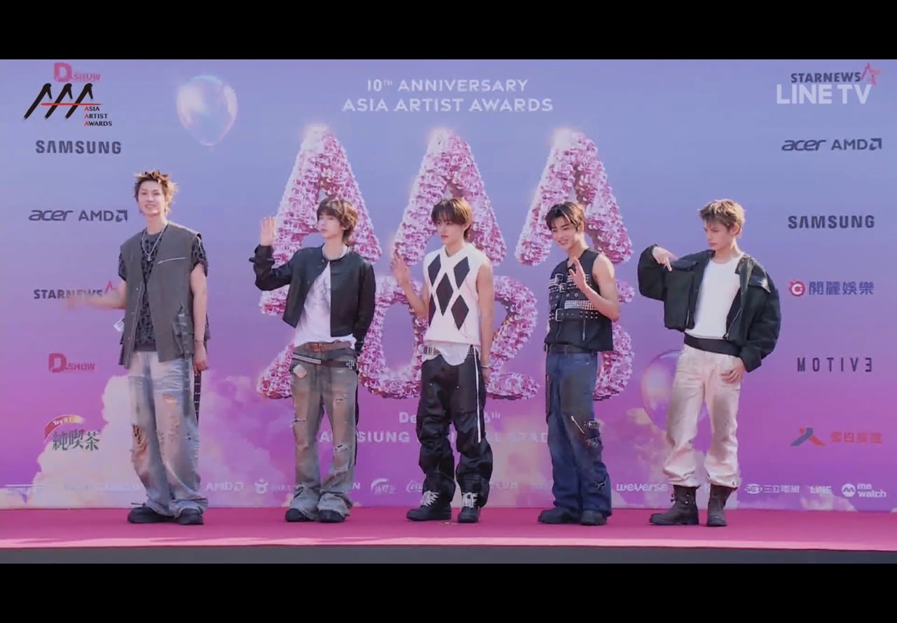 CORTIS 亮相 AAA 紅毯引 5 萬粉絲尖叫，JAMES 趙雨凡返鄉演出成亮點！